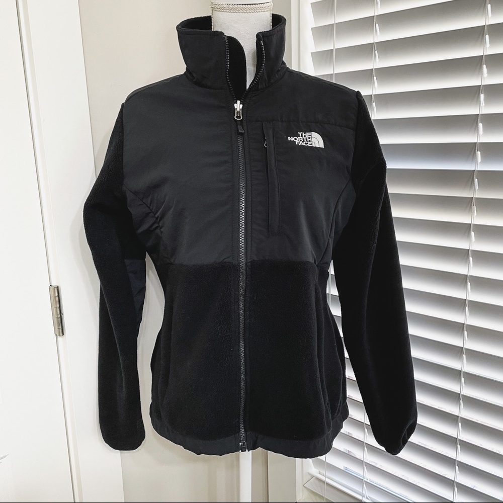 The North Face black Denali jacket